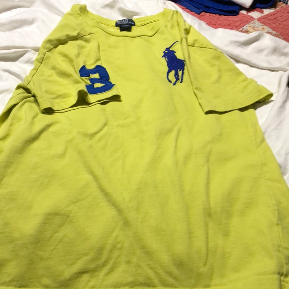 POLO by Ralph Lauren T-Shirt Size: L 14/16